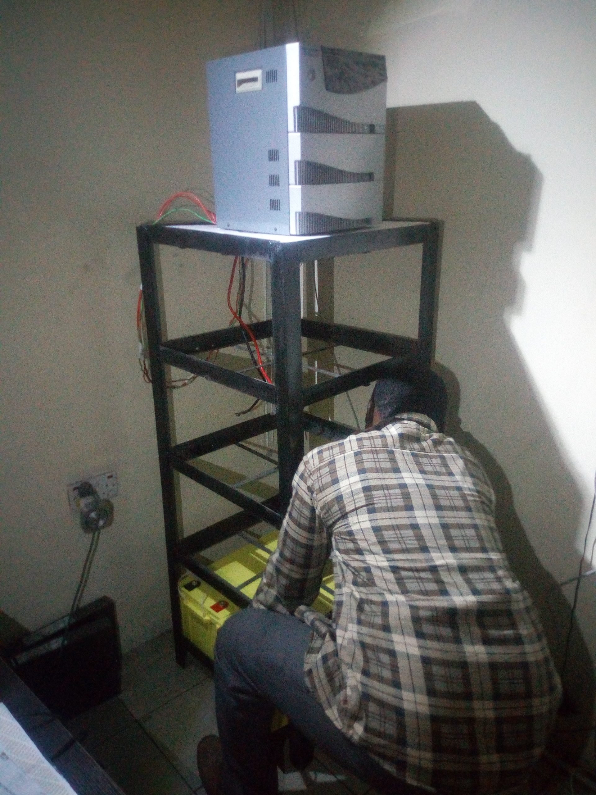 Residential Power Backup Installation